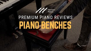 🎹Piano Benches - Which Type Is Right For You? (Adjustable, H