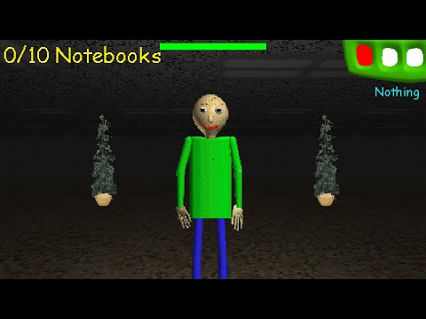 Baldi's Basics Big New School But Baldi Can't Cover The Electricity Bill