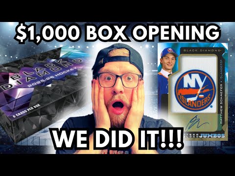 HUGE HITS!! Stacked 25-26 Black Diamond Box Opening