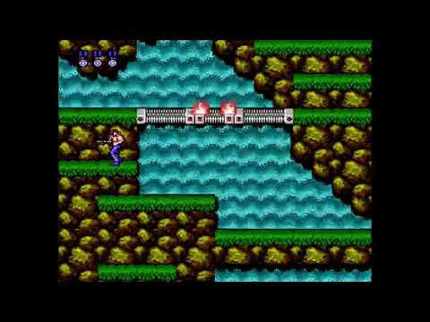 Contra Speedrunning Strats 101 -  Waterfall Missed Barrier Recovery