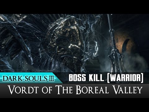 Vordt of The Boreal Valley - Boss Kill Guide - Dark Souls 3 Gameplay