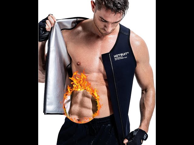 Vídeo relacionado con Chaleco Adelgazante De Sauna Con Doble Cintura - Entrenador De Cintura Moldeador Cuerpo Para Hombres, Camiseta Sin Mangas Compresión Muscular Para El Hogar, Gimnasio, Modelado Del Cuerpo ()(XL)