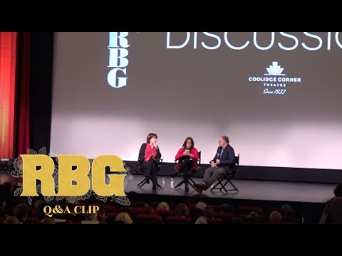 Betsy West and Nancy Gertner on RBG | Clip [HD] | Coolidge Corner Theatre
