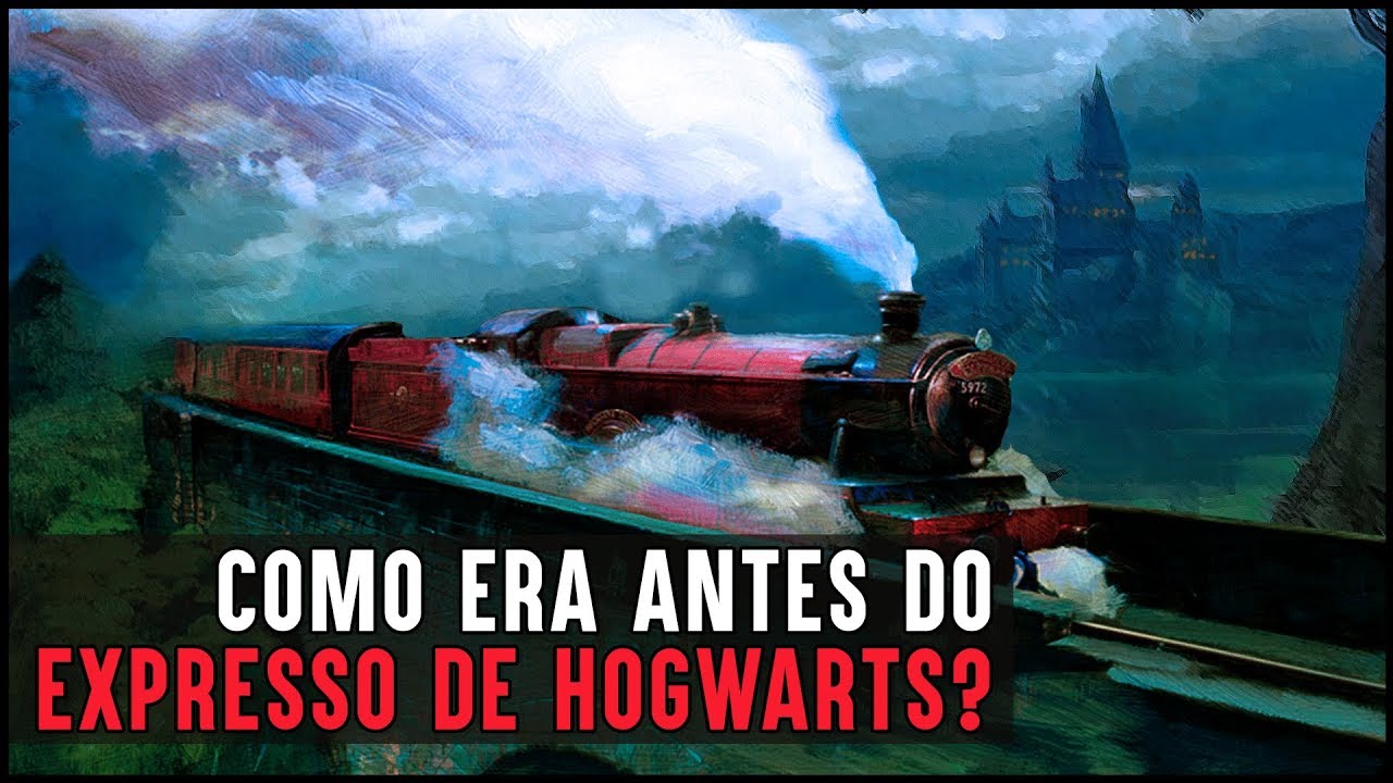 COMO OS BRUXOS IAM PARA HOGWARTS ANTIGAMENTE?