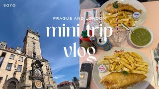 My family visited me in Prague!! | PRG and London vlog
