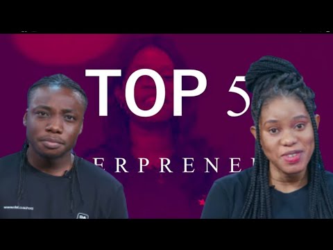 Top 5 Entrepreneurs: Damilola Olokesusi, Vena Arielle, Melissa Mwale, Michael Paul & Schizzo Thomson