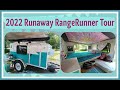 2022 Runaway RangeRunner Camper Tour Teardrop Trailer