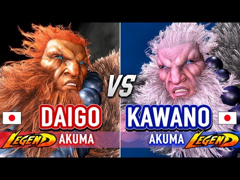 SF6 🔥 DAIGO (Akuma) vs KAWANO (Akuma) & MOKE (Mai) 🔥 Street Fighter 6 High Level Gameplay