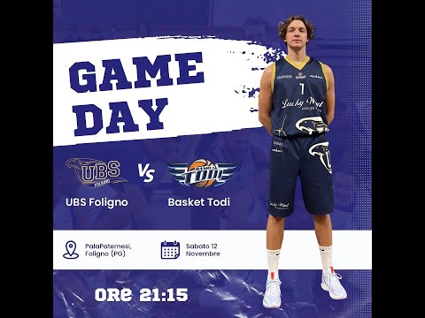 7^ giornata campionato serie C Gold: UBS Foligno - Basket Todi
