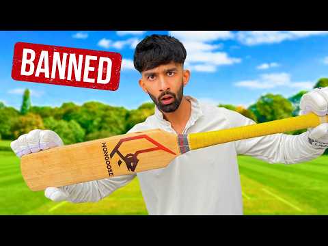 Can I Score Runs With an ILLEGAL Cricket Bat?