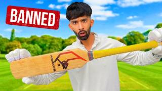 Can I Score Runs With an ILLEGAL Cricket Bat