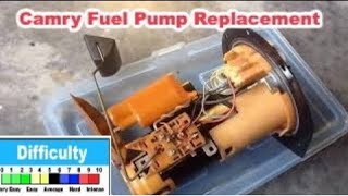 How to Replace Fuel Pump Toyota Camry 97-06