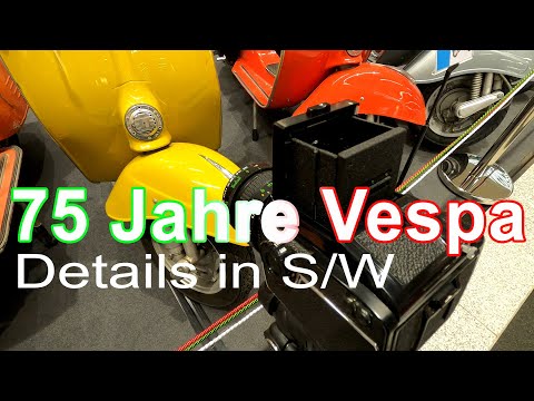 75 Jahre Vespa und Mamiya 645 - Details in SW