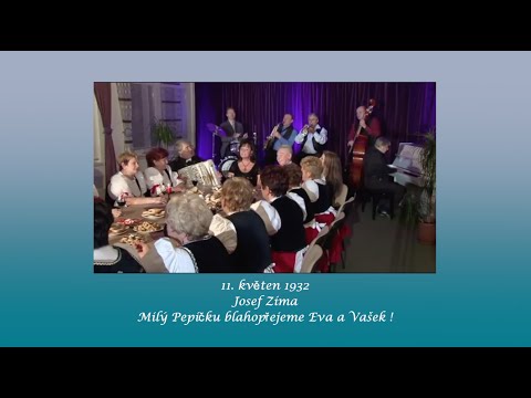 Josef Zíma 90 ~ blahopřání  ~ Eva a Vašek