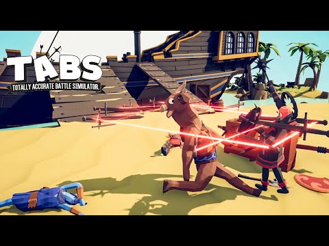 TABS - EVIL TEAM vs ANCIENT TEAM - Totally Accurate Battle Simulator