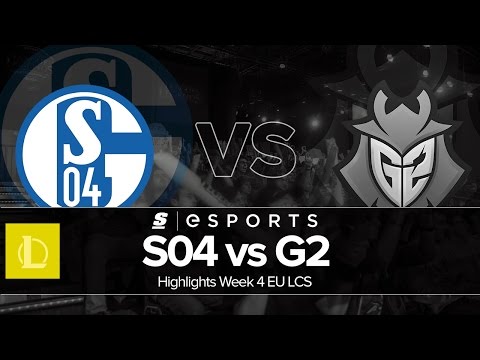 Highlights: S04 vs G2 (EU LCS Summer W4D1 Full Series)