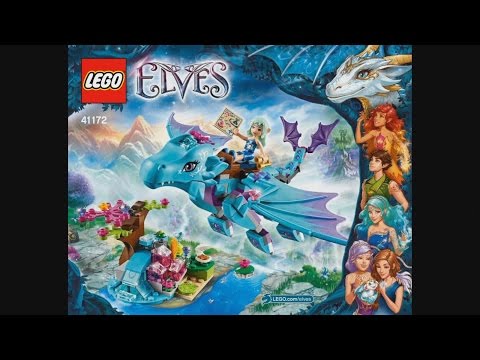 LEGO Elves 41172 The Water Dragon Adventure - instruction timelapse