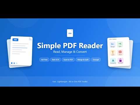Simple PDF Reader & PDF Tools