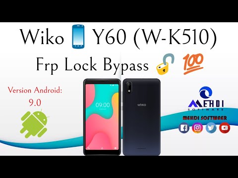 Wiko📱Y60 (W-K510) Frp Lock Bypass🔓💯طريقة حذف حساب جوجل بعد الفورمات