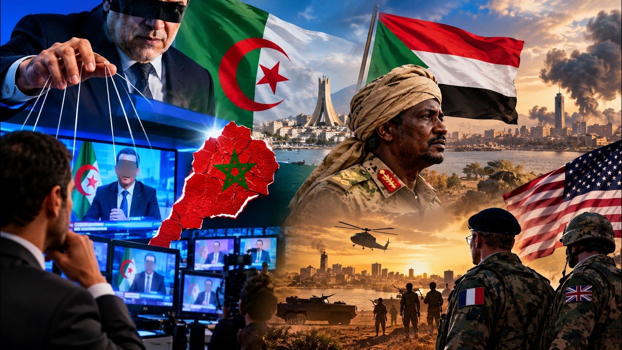 عبث الاعلام الجزائري لصالح المغرب . السودان : امريكا في طريقها لاغتصاب عسكر ف?