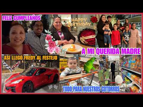 💐ASÍ LE FESTEJAMOS SU CUMPLEAÑOS A MI MADRE🎂PASAMOS TODO EL DÌA CON ELLA