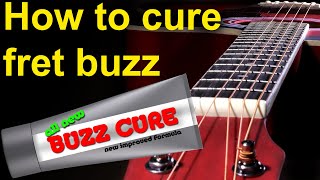 How to cure buzzing frets  -  How to setup an acoustic guitar, Part 2