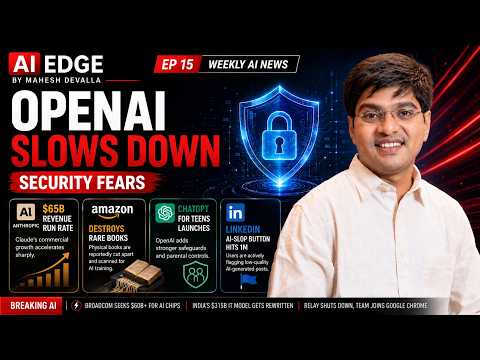 OpenAI Slows Down as Anthropic, Broadcom, Amazon, and India Face the Next AI Shift | EP15 by Mahesh Devalla