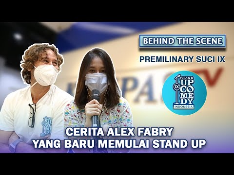Cerita Alex Fabry yang Baru Memulai Terjun di Dunia Stand Up [BEHIND THE SCENE]