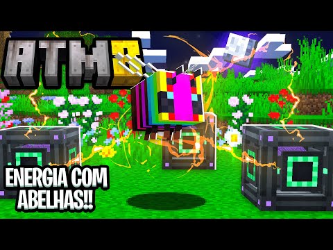 AS ABELHAS PODEM GERAR ENERGIA! ProductiveBees #ATM8 04