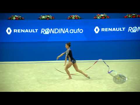 TASHKENBAEVA Sabina (UZB) - 2017 Rhythmic Worlds, Pesaro (ITA) - Qualifications Ribbon
