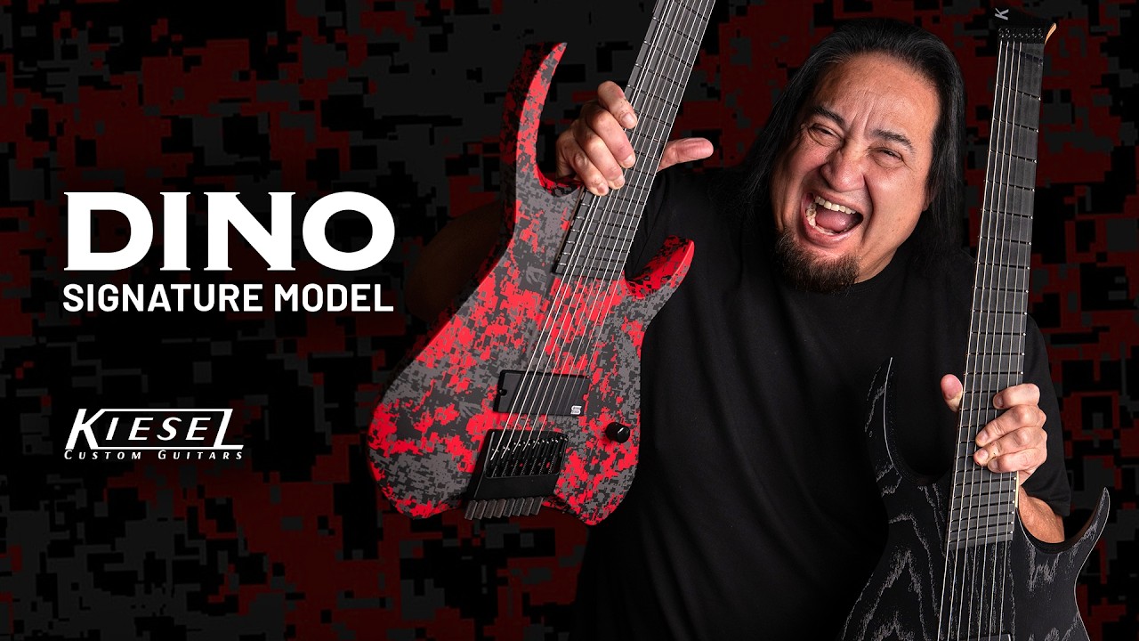Dino Cazares (Fear Factory) Signature Kiesel Guitar - YouTube