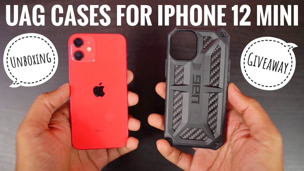 UAG Cases for iPhone 12 Mini Unboxing & Giveaway