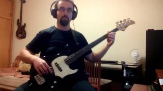 Demons and Wizards - Love&#39;s Tragedy Asunder - fretless bass cover