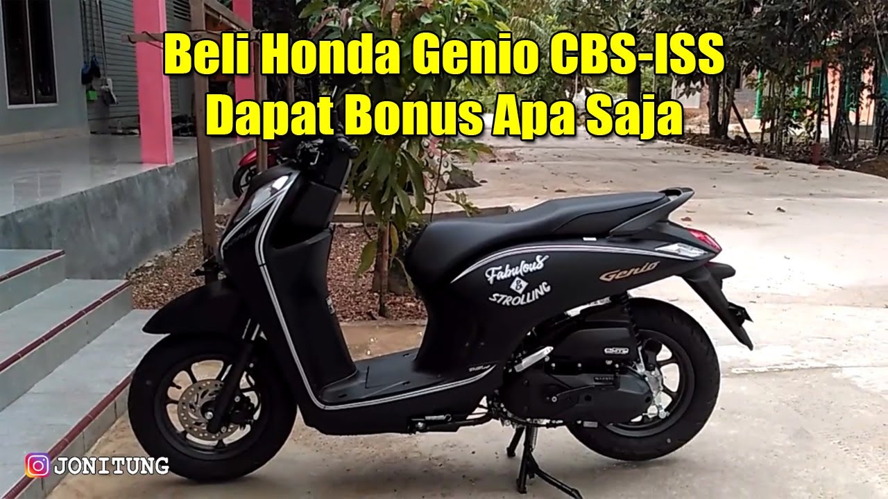 Beli Motor Honda Genio CBS ISS 2022 Dapat Bonus Apa Saja