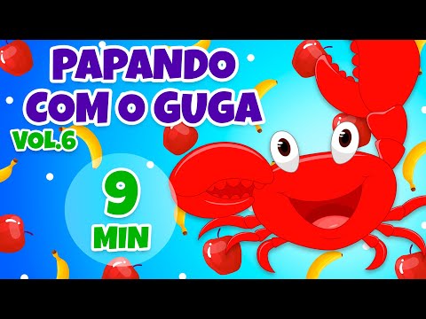 Papando com o Guga Vol. 6 - Giramille 9 min | Desenho Animado Musical