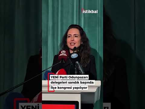 YENİ Parti Odunpazarı İlçe Kongresi, Hasan Polatkan Kültür Merkezi’nde gerçekleşiyor.