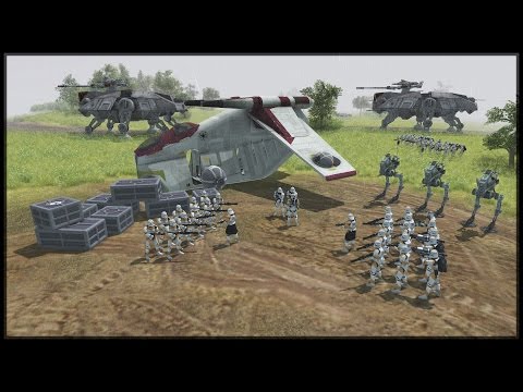 CLONE INVASION OF RAVAAN - Star Wars Mod - Men of War: Assault Squad 2