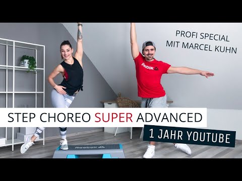 Step Choreo SUPER Advanced - 1 Jahr YouTube Special // mit Marcel Kuhn//nicht für Anfänger//Outtakes