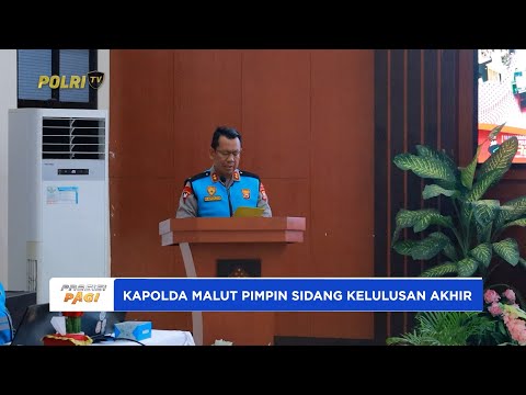 KAPOLDA MALUT PIMPIN SIDANG PENETAPAN KELULUSAN AKHIR PENERIMAAN ANGGOTA POLRI TAHUN 2025