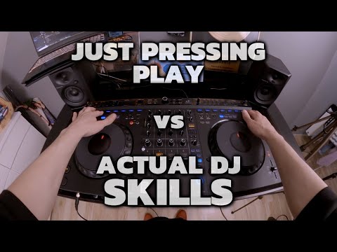 Pressing PLAY vs Actual DJ Skills - 69Beats on DDJ-GRV6 and djay PRO 5.3