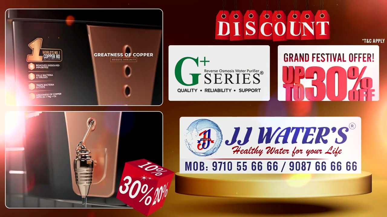 Watch video JJ WATERS RO WATER PURIFIER SALES AND SERVICE Now JJ WATERS RO WATER PURIFIER SALES AND SERVICE