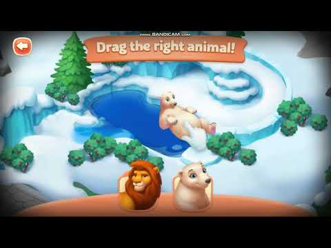 wildscapes Ad Mini game -  Drag the right animals HD walkthrough | gameplay | ios | android | pc