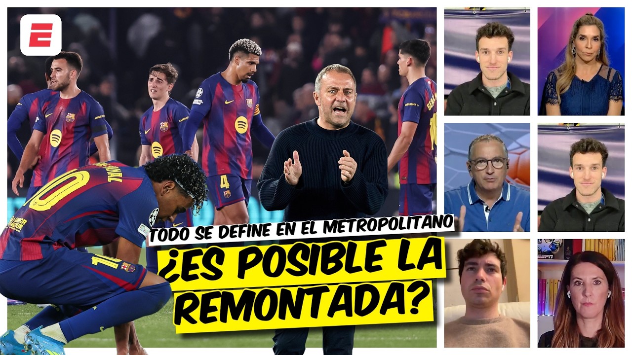 BARCELONA, NADA ES IMPOSIBLE, buscará la REMONTADA ante el ATLÉTICO en el Metropolitano | Exclusivos