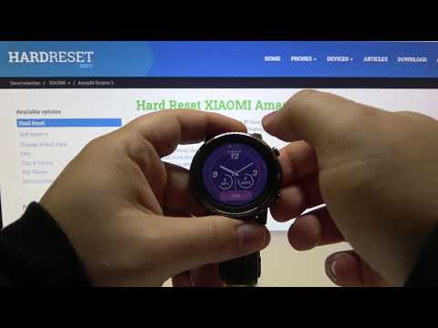 How to Change Watch Face in XIAOMI Amazfit Stratos 3 – Refresh Screen Look