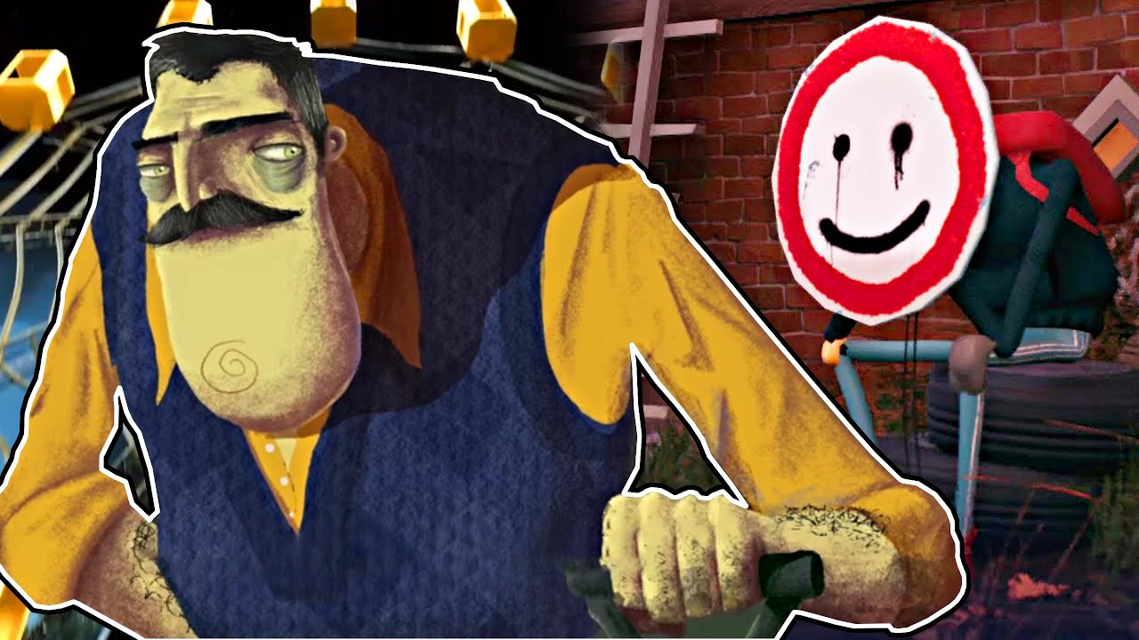 HELLO NEIGHBOR 3 (Good Ending, Bad Ending, Raio na Cabeça Ending)