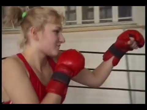 Soviet Underground MMA Catfight, heavy wrestling ground and pound Amateur Female Fight