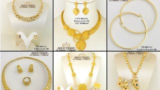 Des Parures, des Bracelets, des Bagues en Or chez Bijouterie la Solution