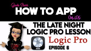 The Late Night Logic Pro Lesson on iPad - Episode 7 - How To App on iOS! - EP 949 S11
