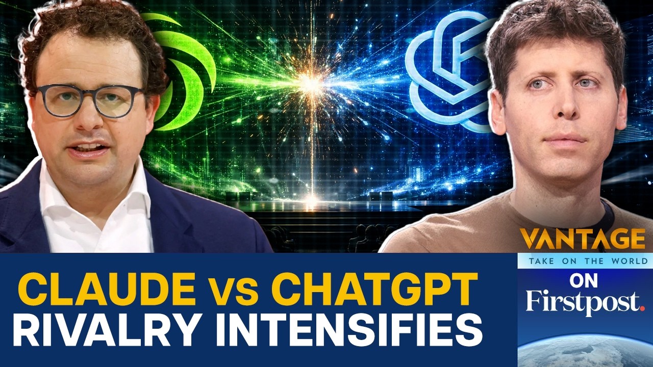 AI Summit Awkward Moment: Altman vs Amodei on Stage | Vantage On Firstpost