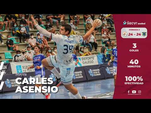 Carles Asensio | BM Torrelavega vs Frigoríficos Morrazo Balonmán Cangas | 24 - 24